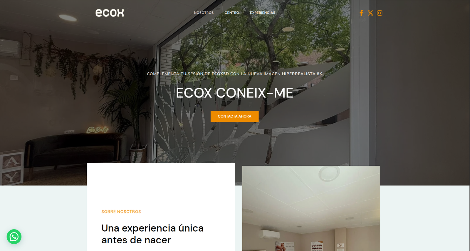 ECOX Center Desktop Preview